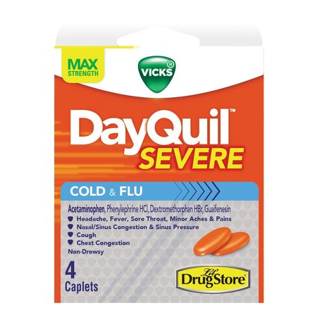 DAYQUIL Cold and Flu Refill, 4 ct, 6PK 97042